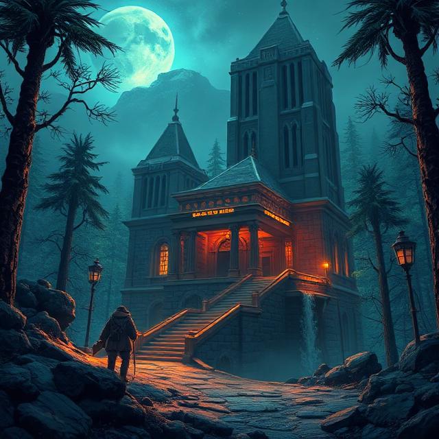 Ironroot Dynasty concept art: a clan banner being raised over a captured smelter